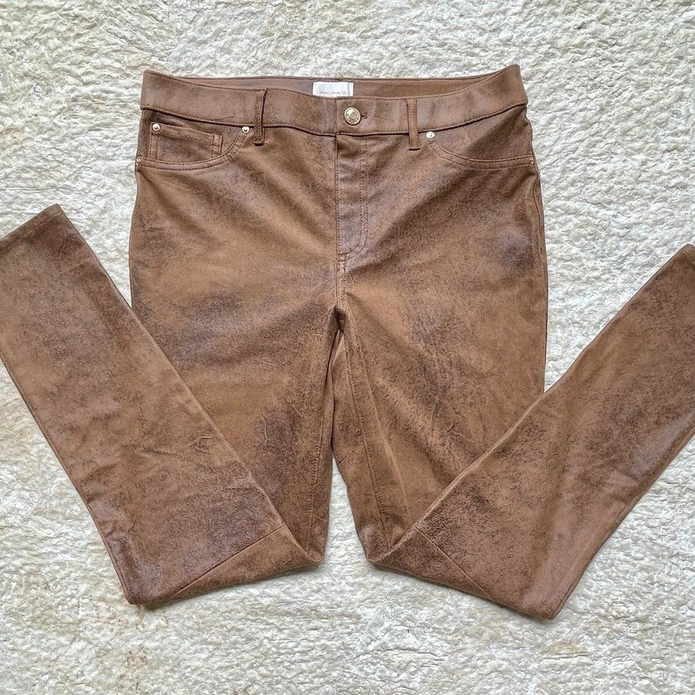 Chico's Faux Leather Skinny Pants, Size 0.5